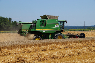 Hirt Agro, Andelfingen - Weizenernte