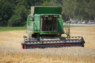 Hirt Agro, Andelfingen - Weizenernte