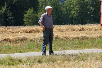 Hirt Agro, Andelfingen - Weizenernte