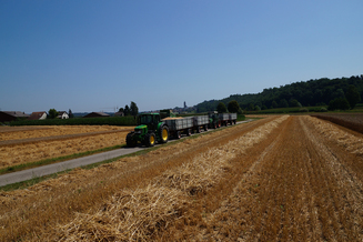 Hirt Agro, Andelfingen - Weizenernte